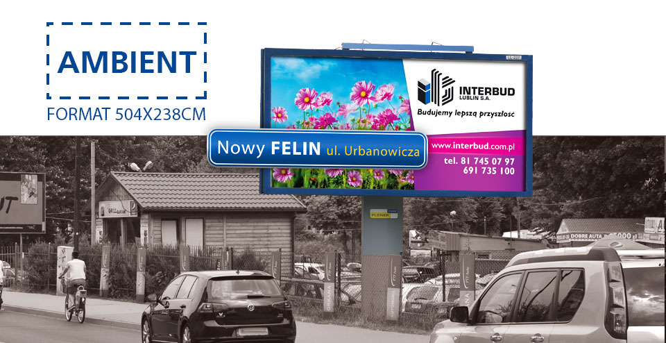 ambient - tablica z elementami przestrzennymi