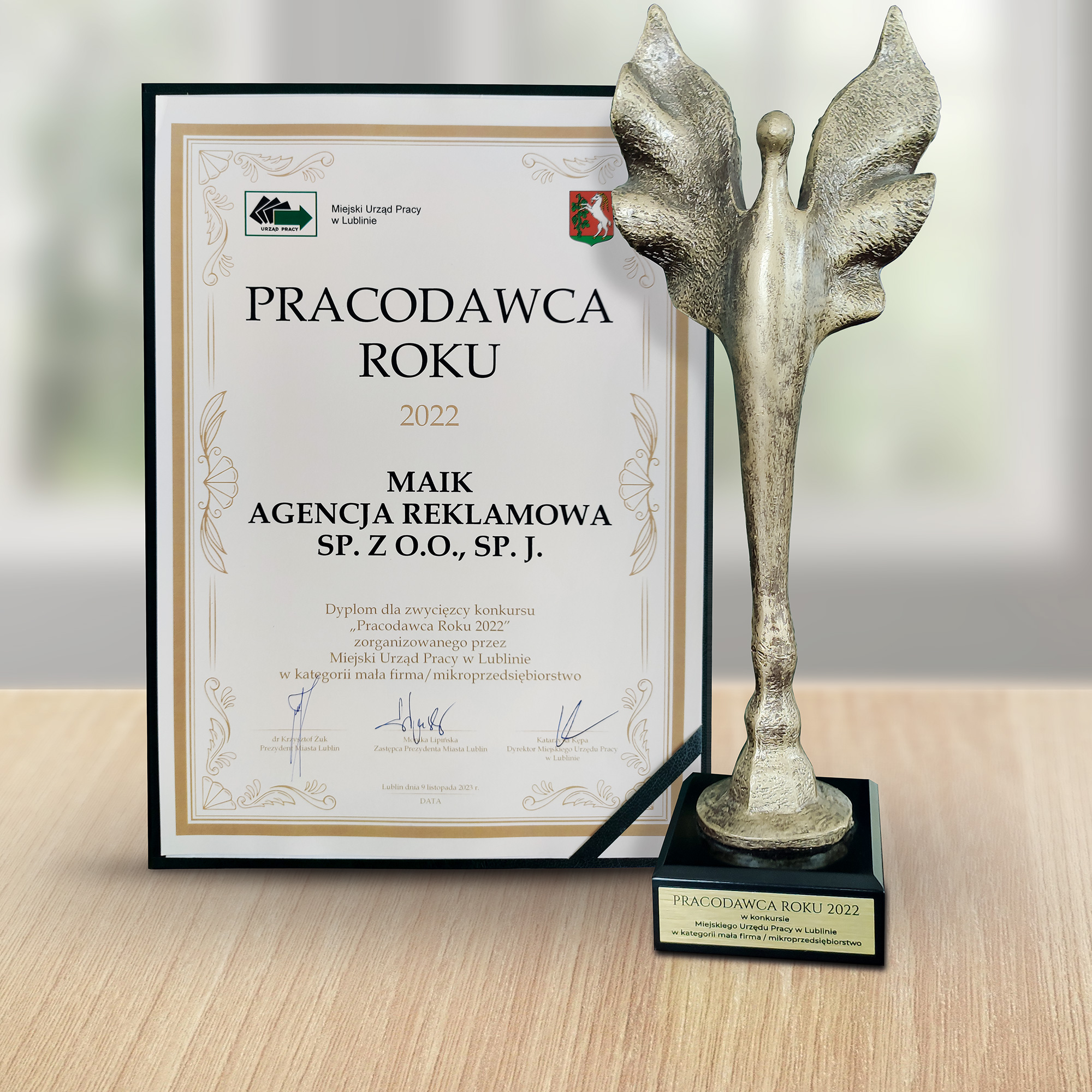 MAIK pracodawca roku