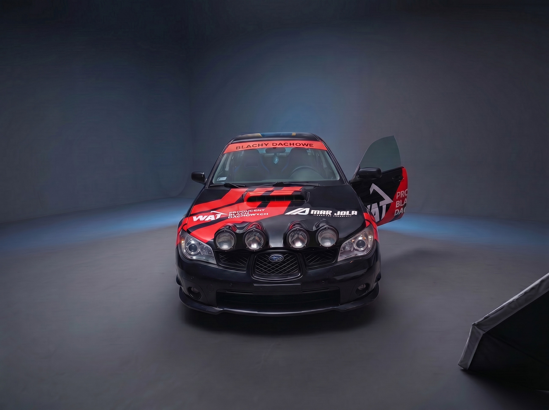 Maik WAT Marjola oznakowanie rajd nadwislanski black subaru impreza wrx sti rally car wit lublin 2026
