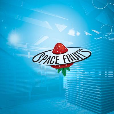 Space Fruits Logofolio